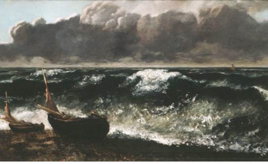 La Vague, Gustave Courbet